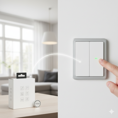 divkāršā bezvadu slēdzis SmartSwitch Duo