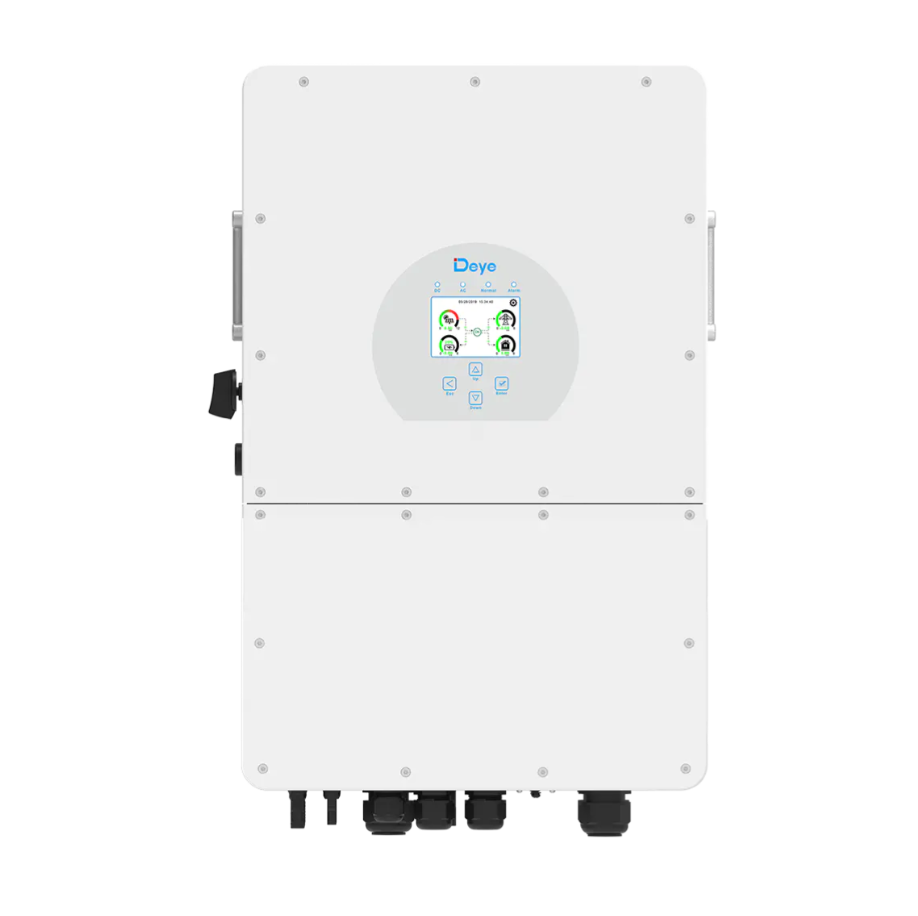 Deye aukštosios įtampos baterijų hibridinis keitiklis 10kW 2MPPT