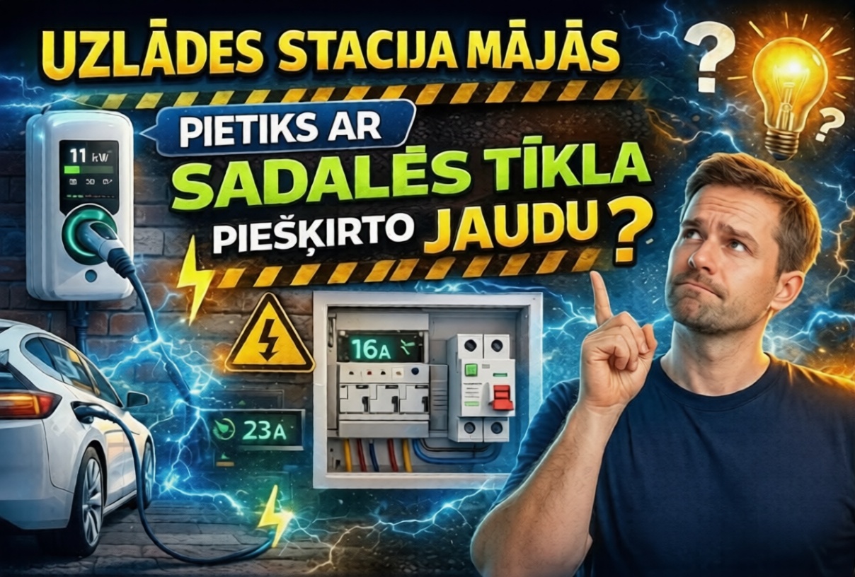 Tiesa apie namų elektrinių automobilių įkrovimą